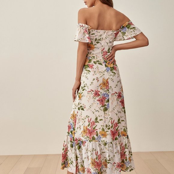 Reformation Butterfly Dress in Marie Antoinette - Picture 2 of 8